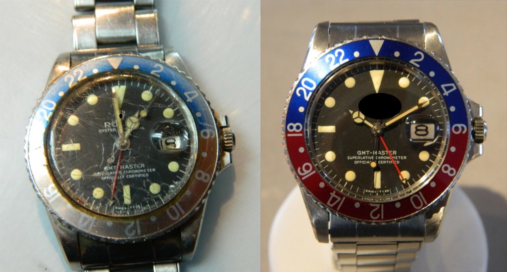 rolex service before and after
